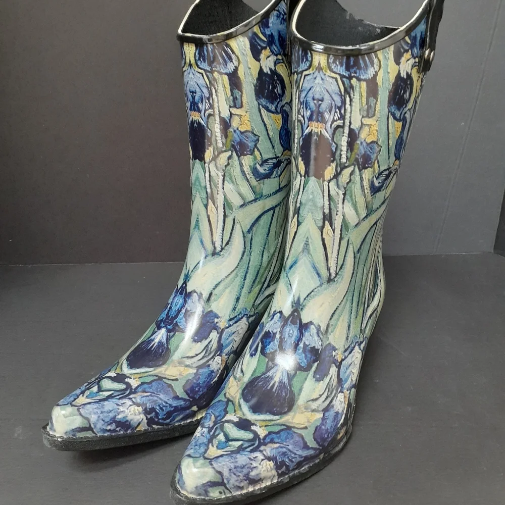 Nomad Yippy Rainboots Monet Sz 7